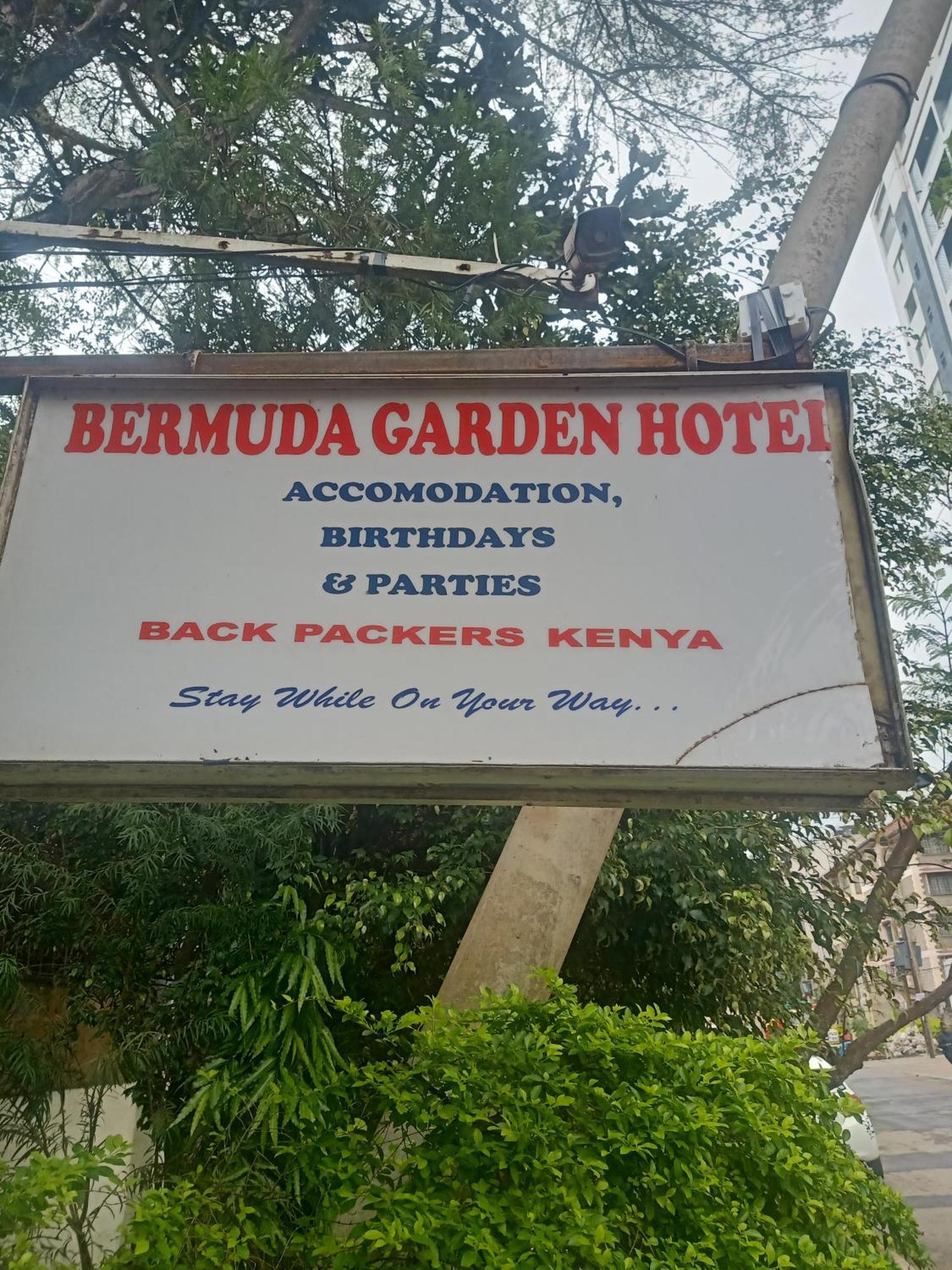 Bermuda Garden Hotel Nairobi Exteriör bild